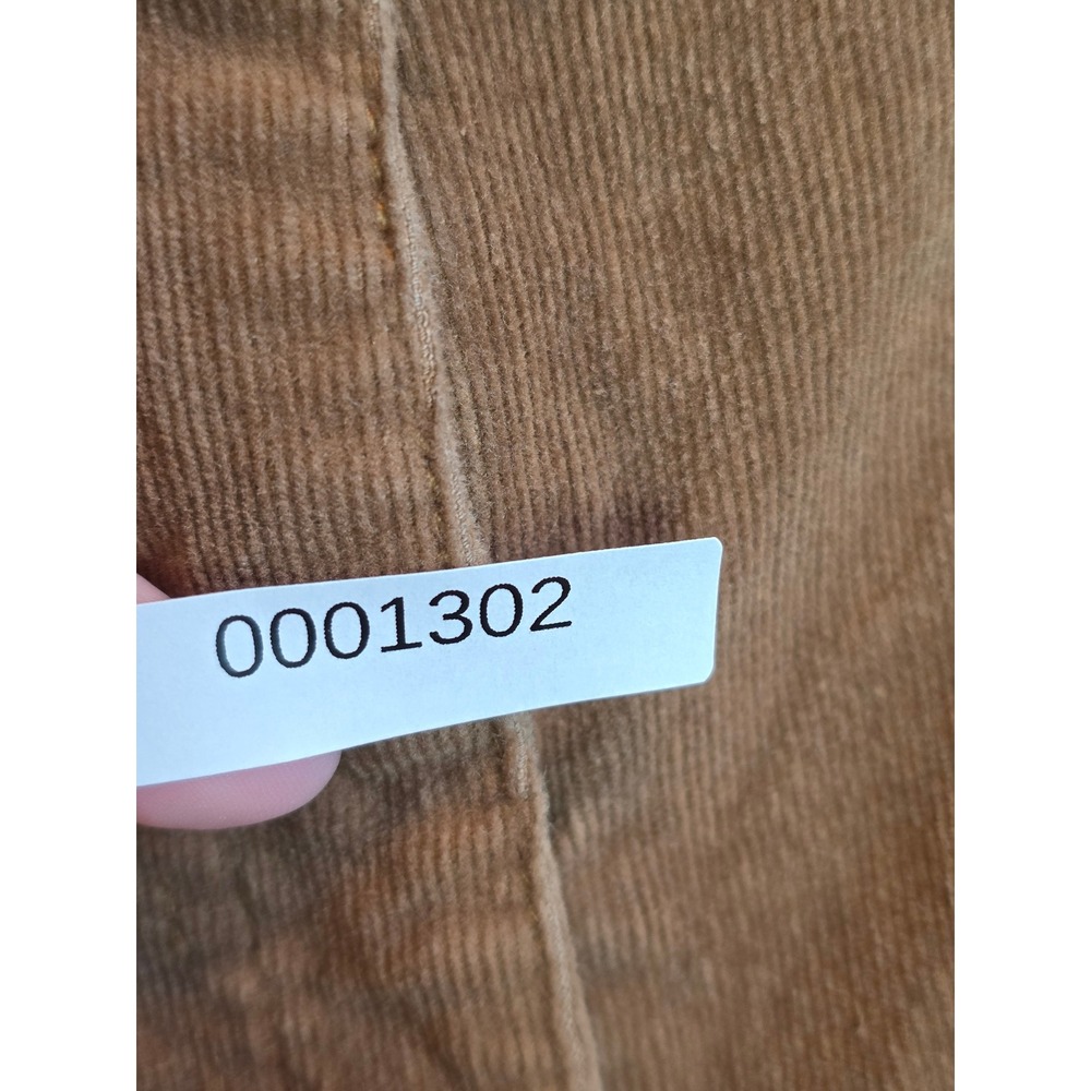 Ruby Rd Favorites Brown Corduroy Pants Womens 14 Mid Rise Straight Leg Stretch - Picture 7 of 10